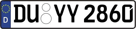 DU-YY2860
