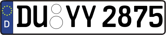 DU-YY2875