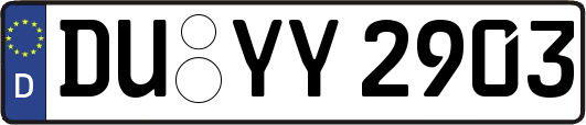DU-YY2903