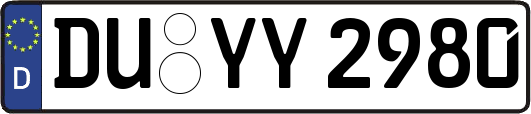 DU-YY2980