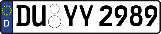DU-YY2989