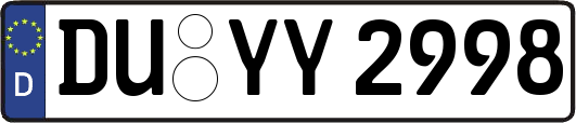 DU-YY2998