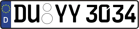 DU-YY3034
