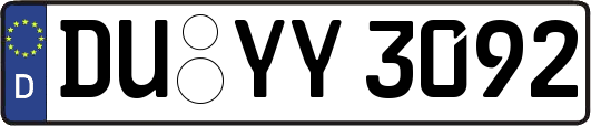 DU-YY3092