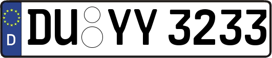 DU-YY3233