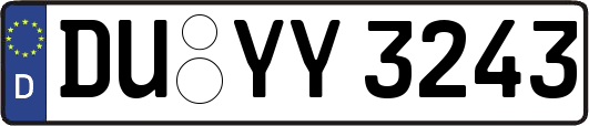 DU-YY3243