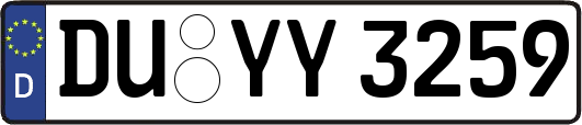 DU-YY3259