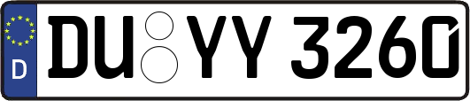 DU-YY3260