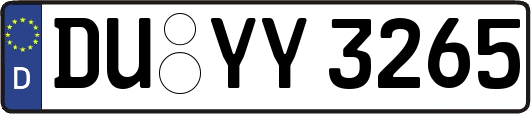 DU-YY3265