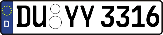 DU-YY3316