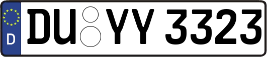 DU-YY3323