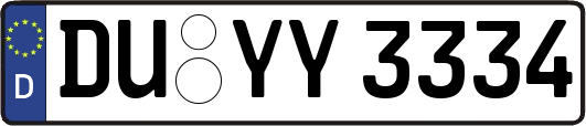 DU-YY3334
