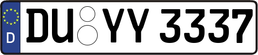 DU-YY3337