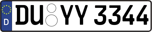 DU-YY3344