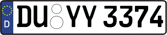 DU-YY3374