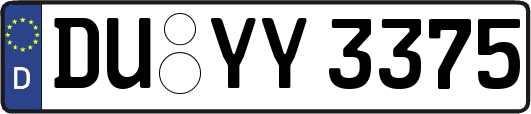 DU-YY3375