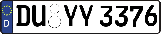 DU-YY3376