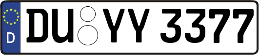 DU-YY3377