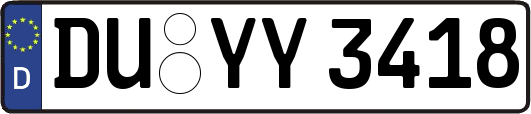 DU-YY3418