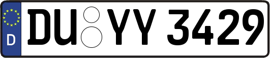 DU-YY3429
