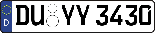 DU-YY3430