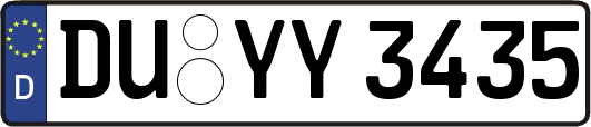 DU-YY3435