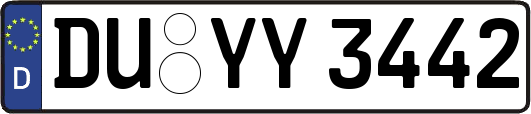 DU-YY3442