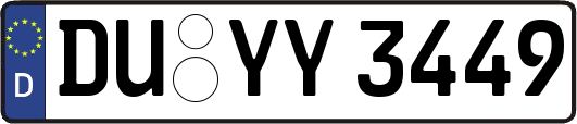 DU-YY3449