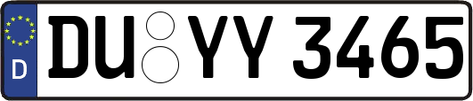 DU-YY3465