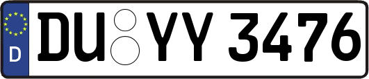 DU-YY3476