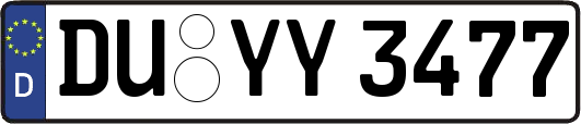 DU-YY3477