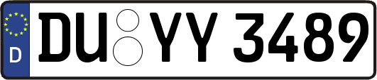 DU-YY3489