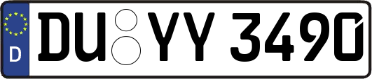 DU-YY3490