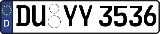 DU-YY3536