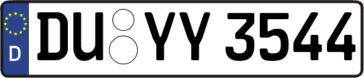 DU-YY3544