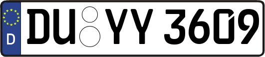 DU-YY3609