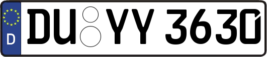 DU-YY3630