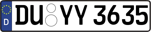 DU-YY3635