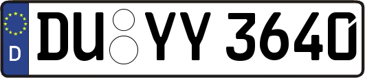 DU-YY3640