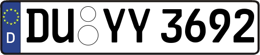 DU-YY3692
