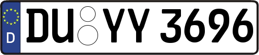 DU-YY3696