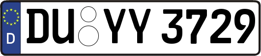 DU-YY3729