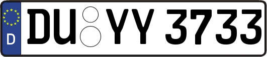 DU-YY3733