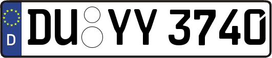 DU-YY3740