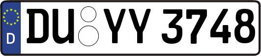 DU-YY3748