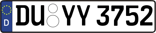 DU-YY3752