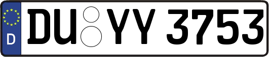 DU-YY3753