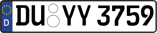DU-YY3759