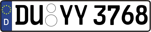 DU-YY3768