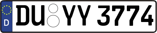 DU-YY3774